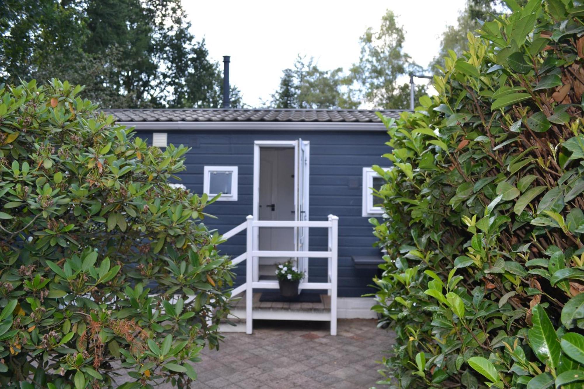 Modern Chalet In De Bossen Van De Veluwe Epe Eksteriør bilde